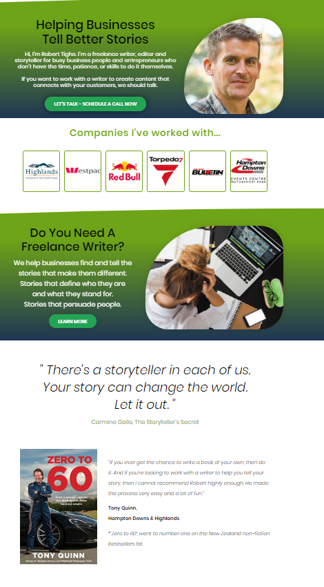 Storybud.co by Robert Tighe | Inkwell Content