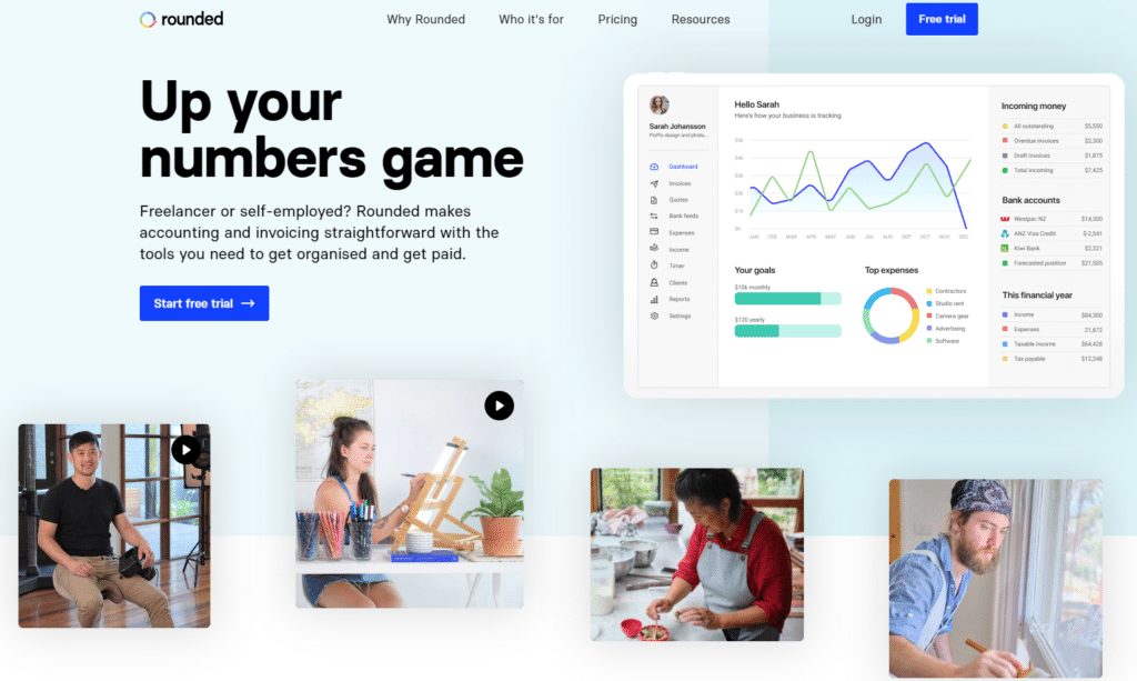 Rounded.com.au Website Banner